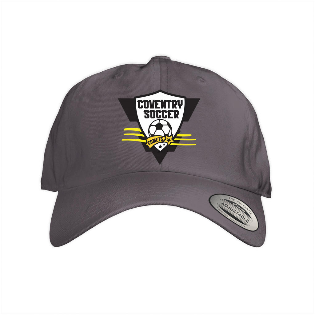 Dad Cap Black Shield Logo