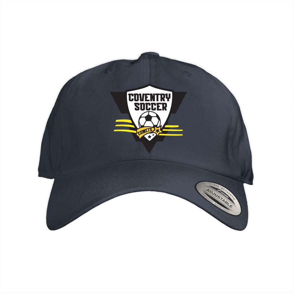 Dad Cap Black Shield Logo