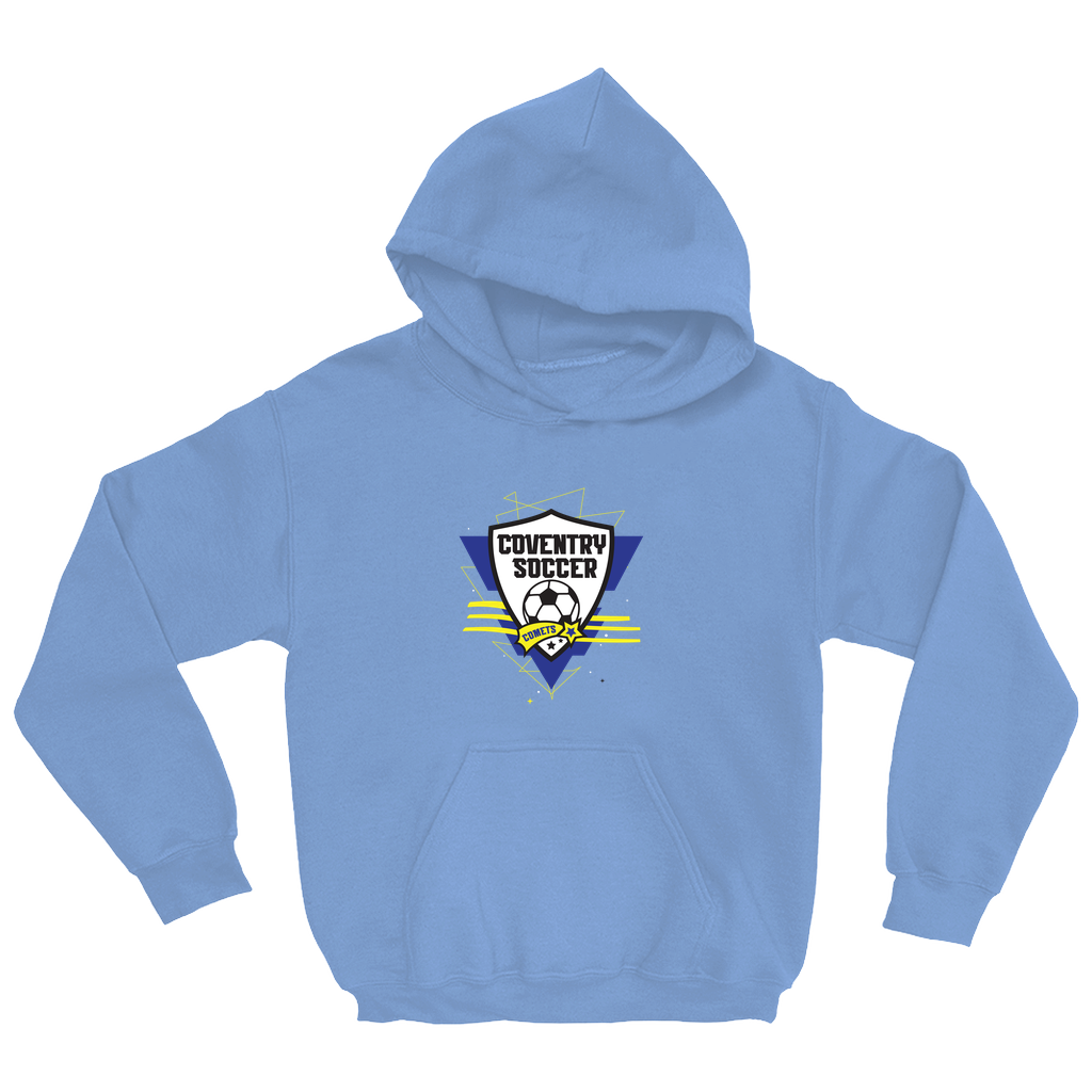 Hoodie Youth Blue Shield Logo
