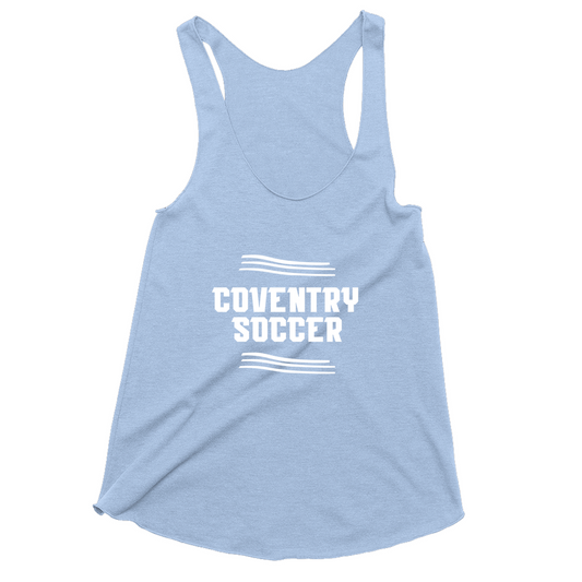 Tank Top Coventry Soccer Text Logo